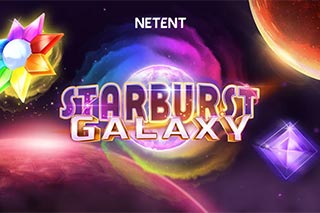 Logotipo del juego Starburst Galaxy